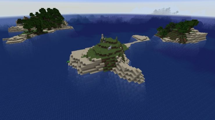 Escudriñar secuencia rosado Minecraft 1.16.5 horse island seed with lots of trees