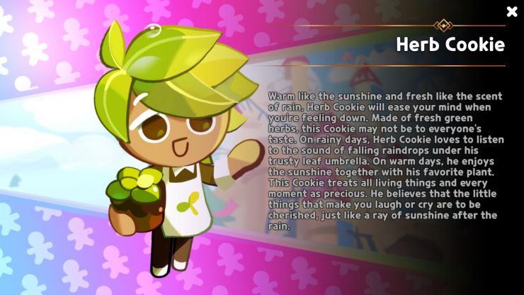 herb x sparkling cookie